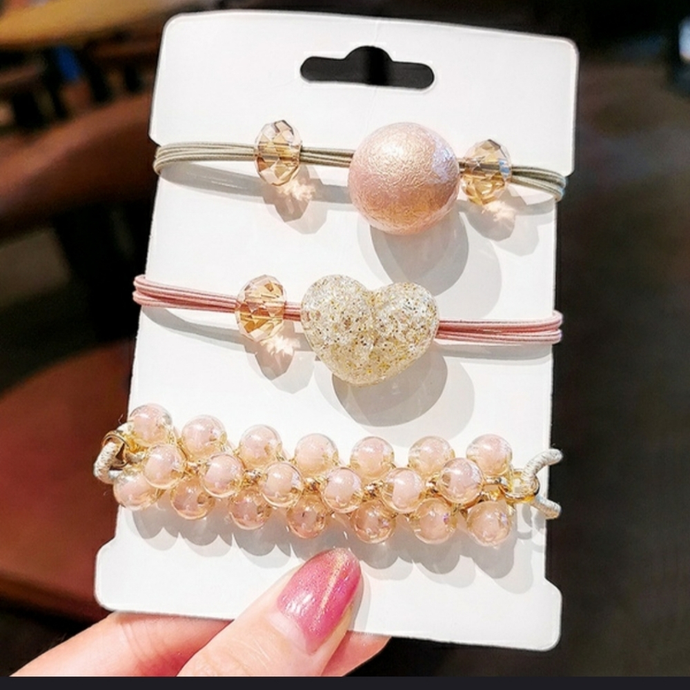 Hair ties Accessories (set of 3)